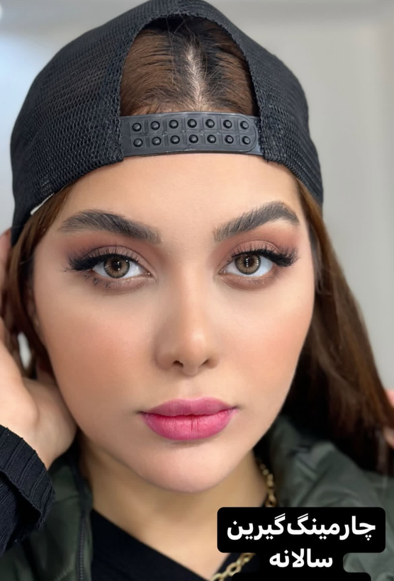 لنز چشم برند آیس کالر رنگ چارمینگ گرین