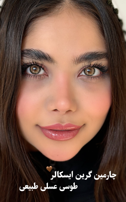 لنز چشم برند آیس کالر رنگ چارمینگ گرین