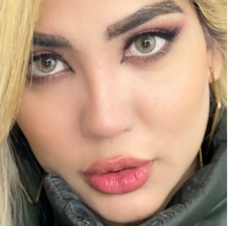 لنز چشم برند آیس کالر رنگ لایت مارس