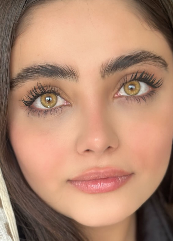 لنز چشم برند آیس کالر رنگ کارامل